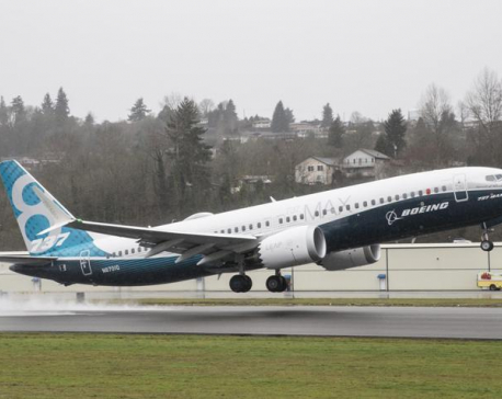 U.S. regulator cites new flaw on grounded Boeing 737 MAX