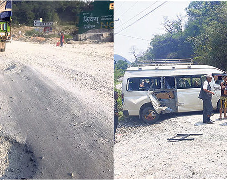 Dilapidated Prithvi Highway section seeing more accidents