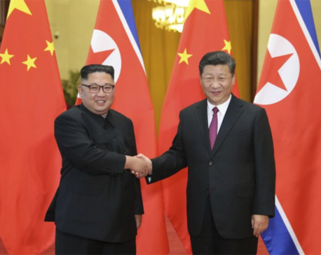 North says Kim, China’s Xi discussed Korean Peninsula issues