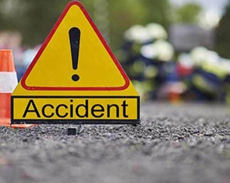 Three killed, 9 injured in car-bus collision in Dharan