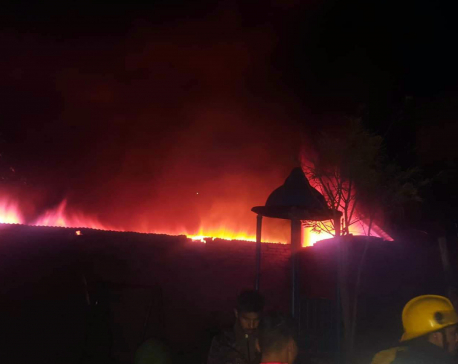 Kaushaltar inferno causes loss of Rs 60 million