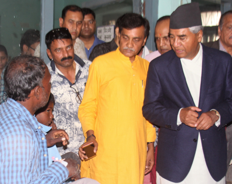 NC President meets storm victims in Parsa