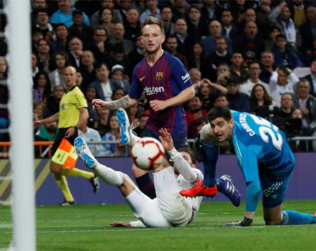 Rakitic gives Barca second 'Clasico' win in four days at Real