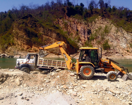 Province minister illegally extracting resources in Bheri