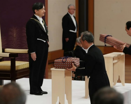 Japan's new Emperor Naruhito ascends Chrysanthemum Throne