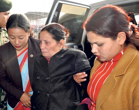 Dahal off to US for wife’s treatment: Who will foot the bill?