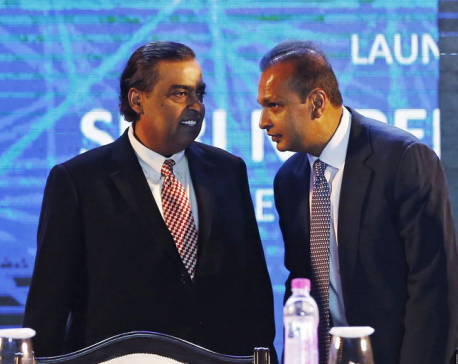 India's RCom jumps after Mukesh Ambani bails out brother Anil on Ericsson dues