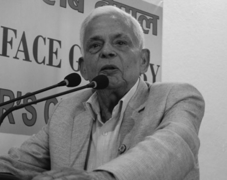 Former DPM Bharat Mohan Adhikari passes away