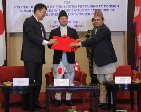 Japan formally opens door for employment for Nepalis in 14 sectors