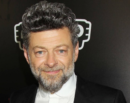 Hollywood actor Andy Serkis in Nepal