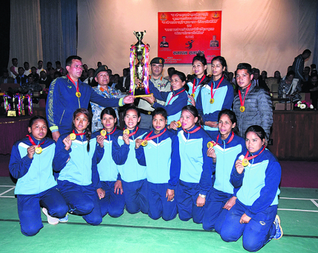 APF lifts national women’s volleyball title
