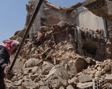 'I can't express what I saw': Children killed in Idlib air raid