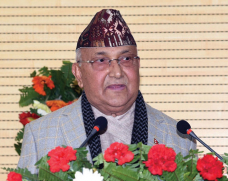 PM Oli in Pokhara
