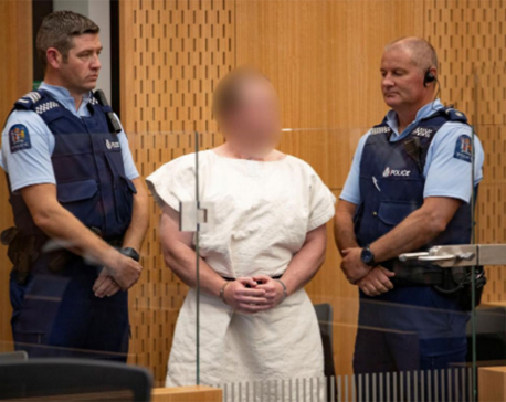 Man accused of murder in NZ shootings also charged with terrorist act