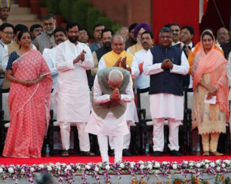 Modi sworn in for second term as Indian prime minister