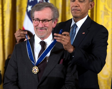 Are Barack Obama, Steven Spielberg collaborating?