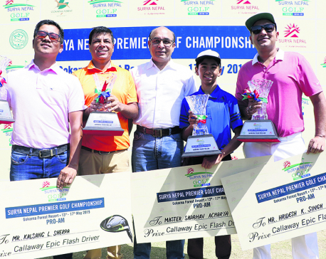 Deepak Acharya’s team wins Pro-Am title