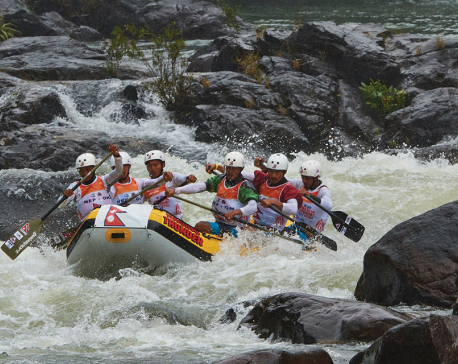 Nepal finishes sixth in downriver World Rafting C’ship