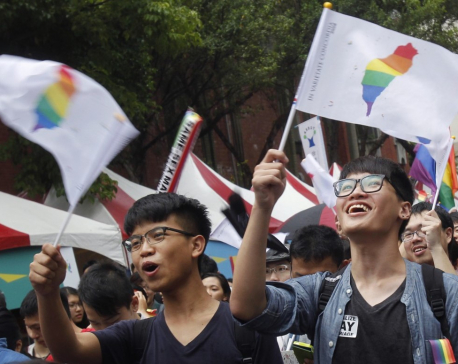 In first for Asia, Taiwan lawmakers back same-sex marriage