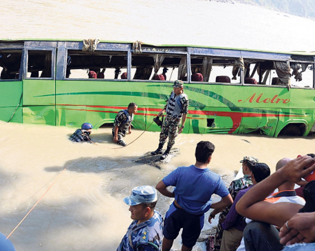 Nine killed in Trishuli bus plunge, three more die in Baitadi jeep accident