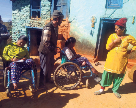 All four children of a family become crippled after turning seven
