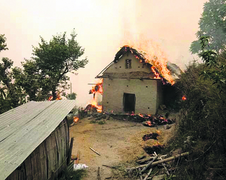 Wildfire kills two, 13 houses damaged