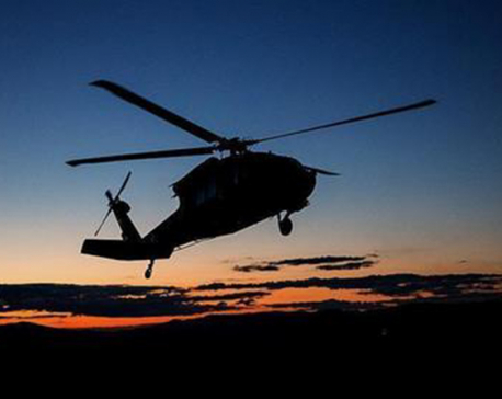 Mexican military helicopter crashes, killing six