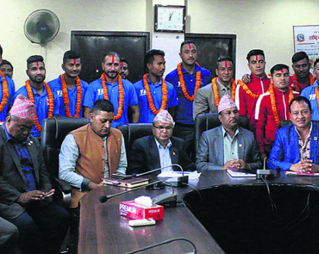 Government rewards national sports teams, Maharjan