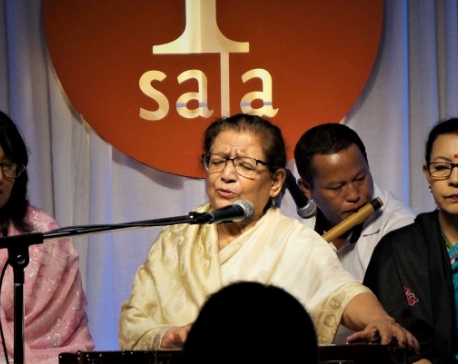 Shanti Thatal performs at Paleti