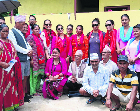 Zonta Club builds a toilet in Nawalpur school