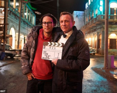 It's a wrap for James Bond's 'No Time To Die'