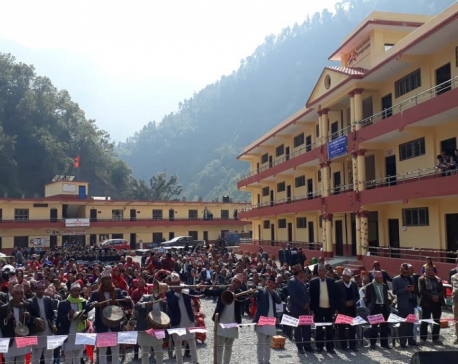 Chandrakot Campus building inaugurated in Gulmi (with photos)