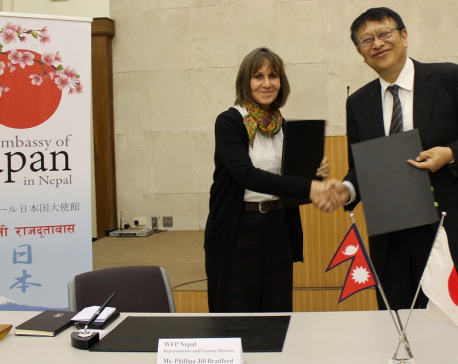 Japanese to extend grant assistance to WFP Nepal for School Meals Program in Nuwakot