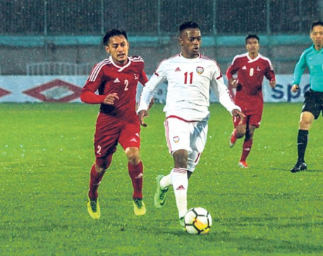 Nepal faces another defeat, qualification hope ended