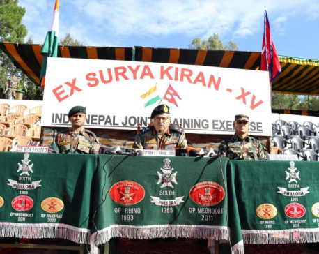Indo-Nepal joint military exercise ‘Surya Kiran’ begins at Uttarakhand