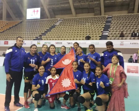 Nepal clinches Asian Central Zone Women's Volleyball Championship title