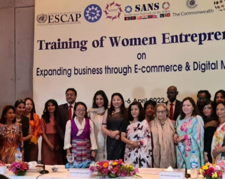 Training for women entrepreneurs to expand business through e-commerce and digital marketing kicks off