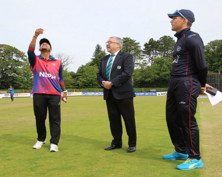 Namibia wins toss and chooses to bowl first against Nepal