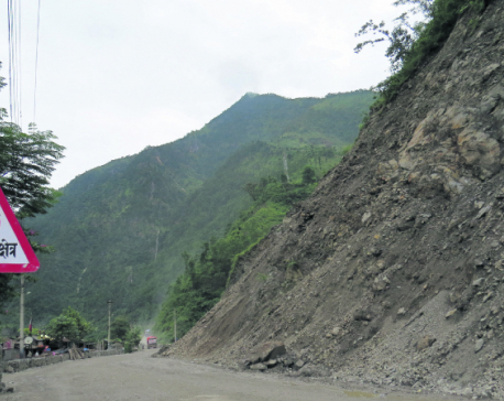 29 places on Narayanghat-Mugling road highly prone to landslides