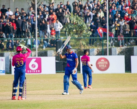Nepal wins first ODI series at home ground