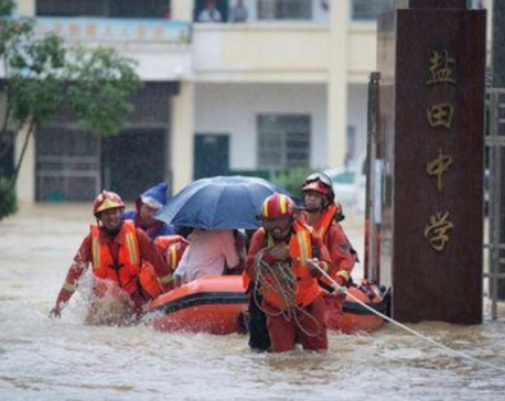 China cities declare flood 'red alerts' as extreme weather threats surge