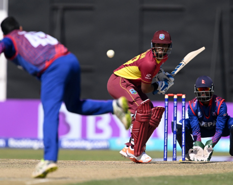 Nepal gets a huge target of 340 runs to win the match against West Indies