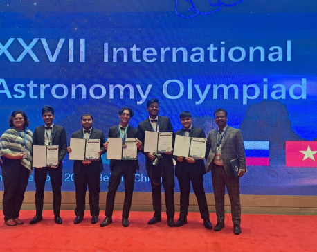 Nepal bags bronze medal in Int’l Astronomy Olympiad