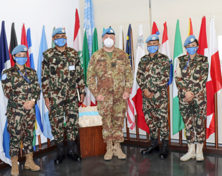 Nepal Army’s Barda Bahadur Battalion bags best battalion award  in UNIFIL peace mission