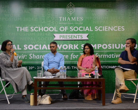 Nepal Social Work Symposium 2024 wraps up at Thames Int’l College