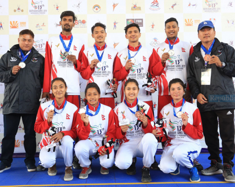 Nepal bags silver in men's 3x3 basketball, women win bronze