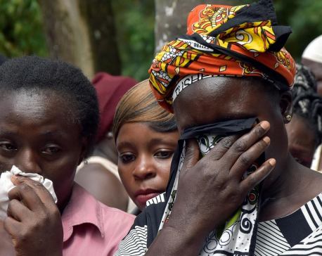 Rushing downstairs at end of school, 14 Kenyan children killed in stampede