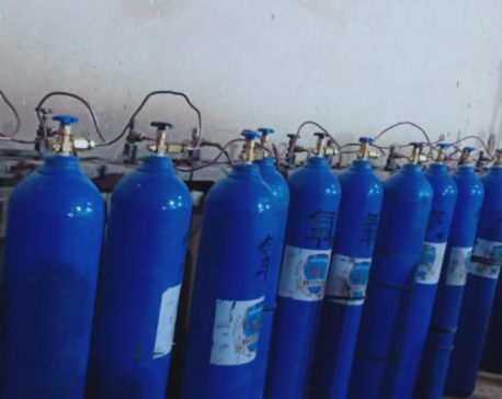 450 oxygen cylinders travel 3000km to save lives in Nepal