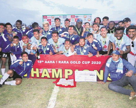 Manang lifts record sixth Aaha Rara Gold Cup title