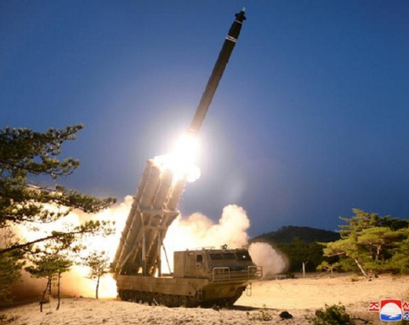 North Korea says it conducted a successful test of multiple rocket launchers